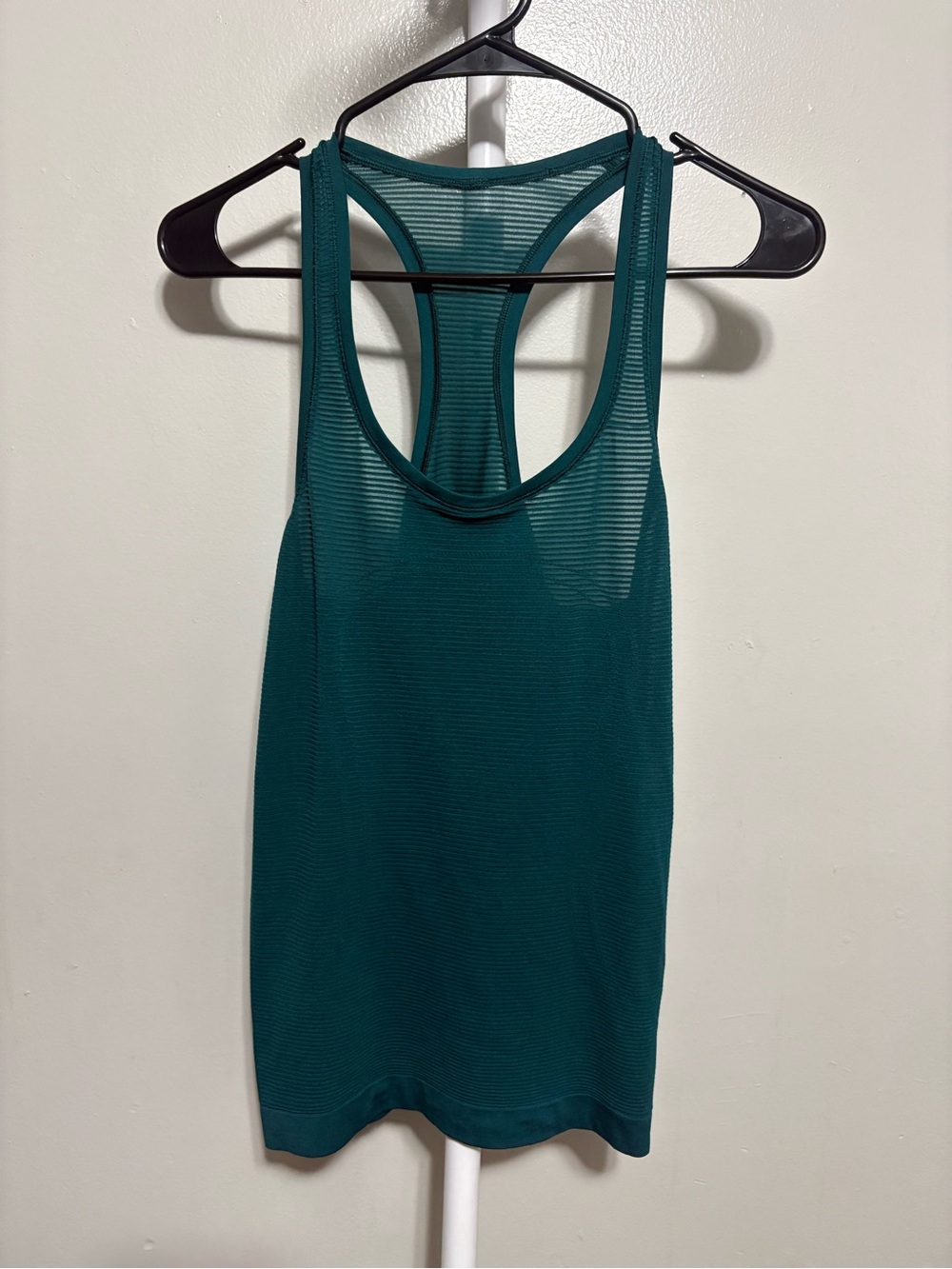 lululemon athletica Teal Racerback Tank Top
